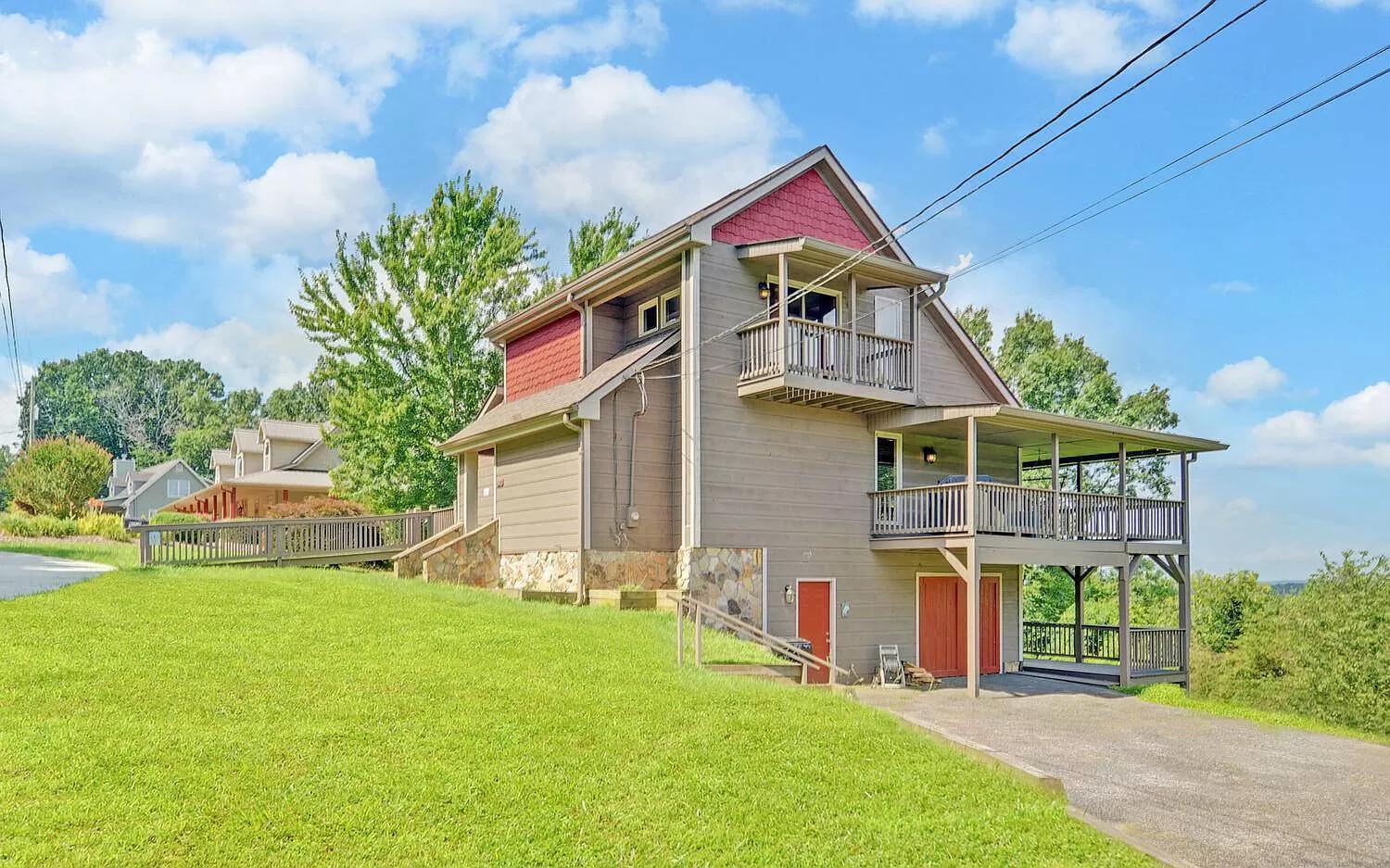 Birds Eye Cabin - Sunset & Starry Retreat Pet Friendly W Private Hottub, Fire Pit And Game Room Ellijay Exterior foto